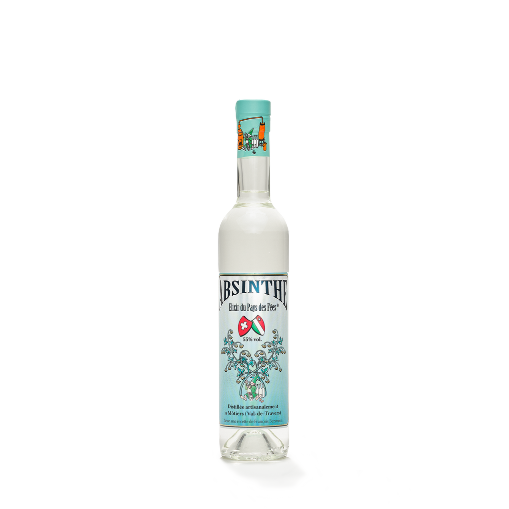 Absinthe Père François Elixir du Pays des Fées absinthe blanche 50cl 55% front view