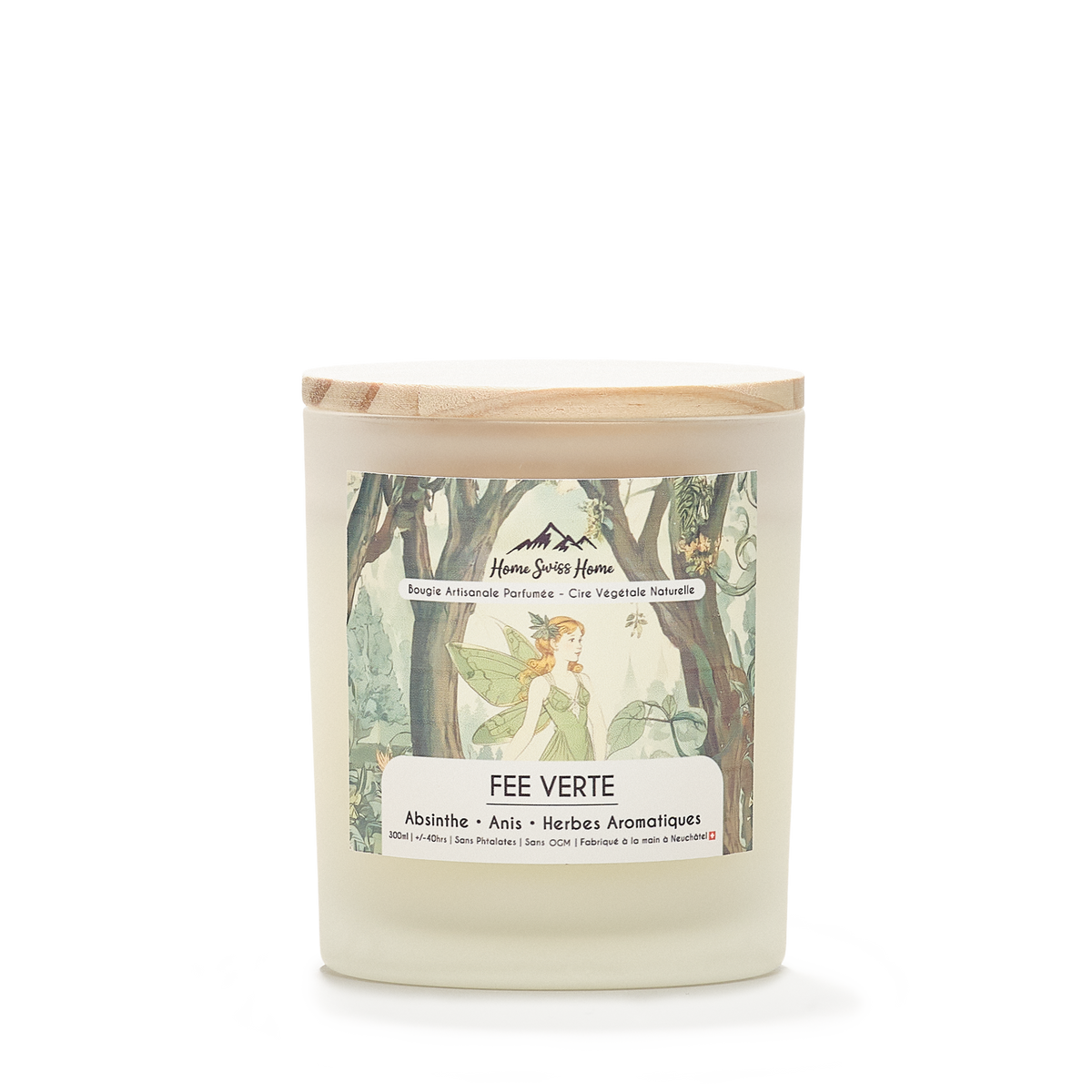 Bougie parfumée à l’absinthe