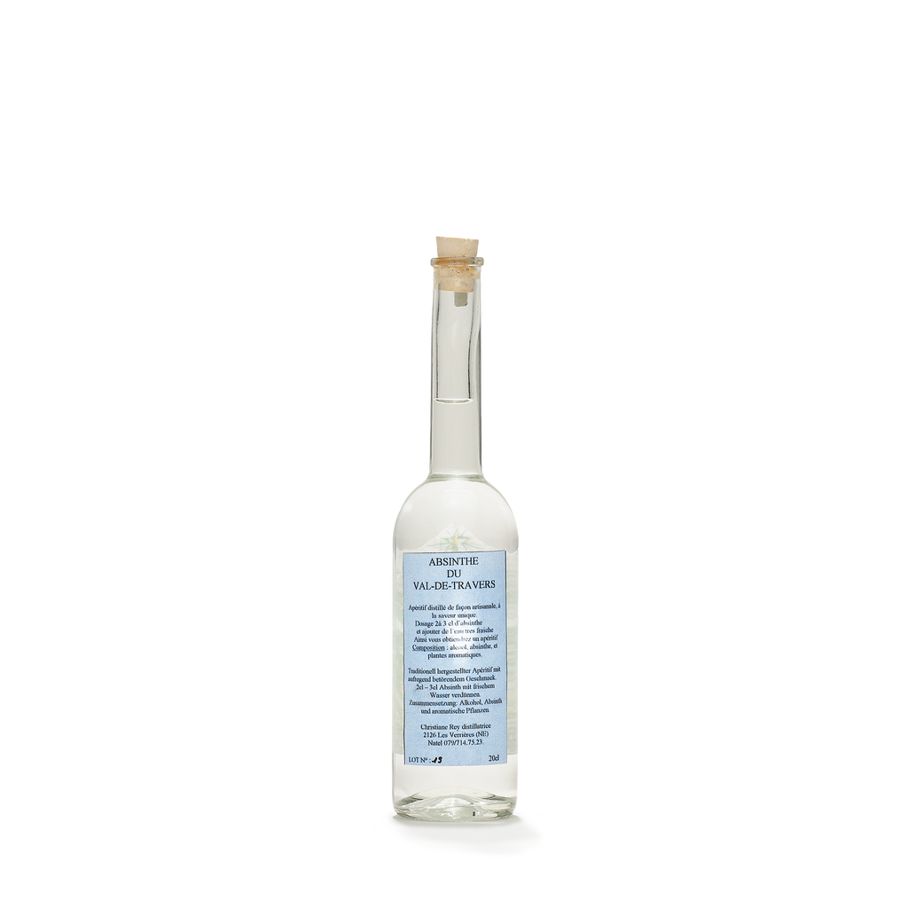 Distillerie Artisans de l'Absinthe Christiane Rey 53% 20cl back view