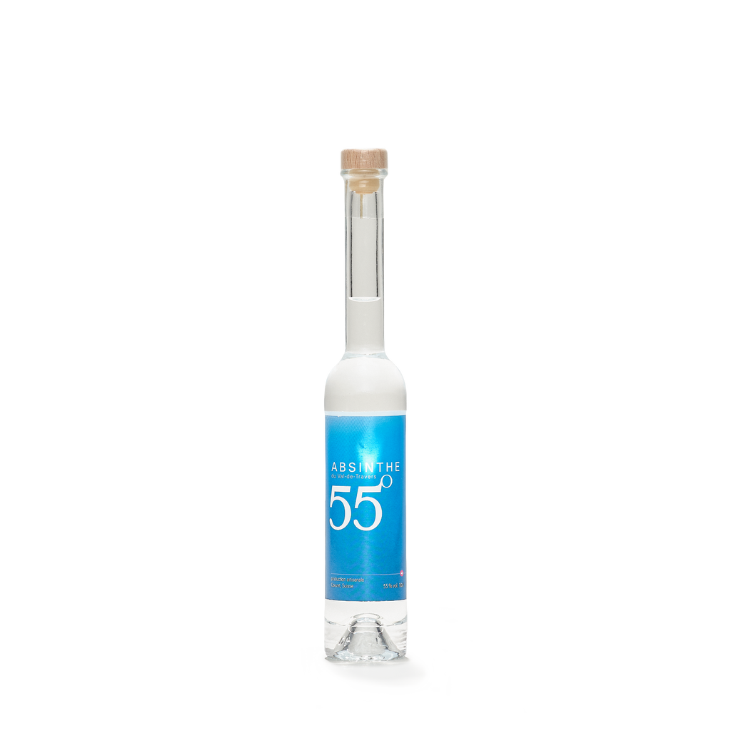 Distillerie DistAB La 55 absinthe blanche 10cl 55% front view