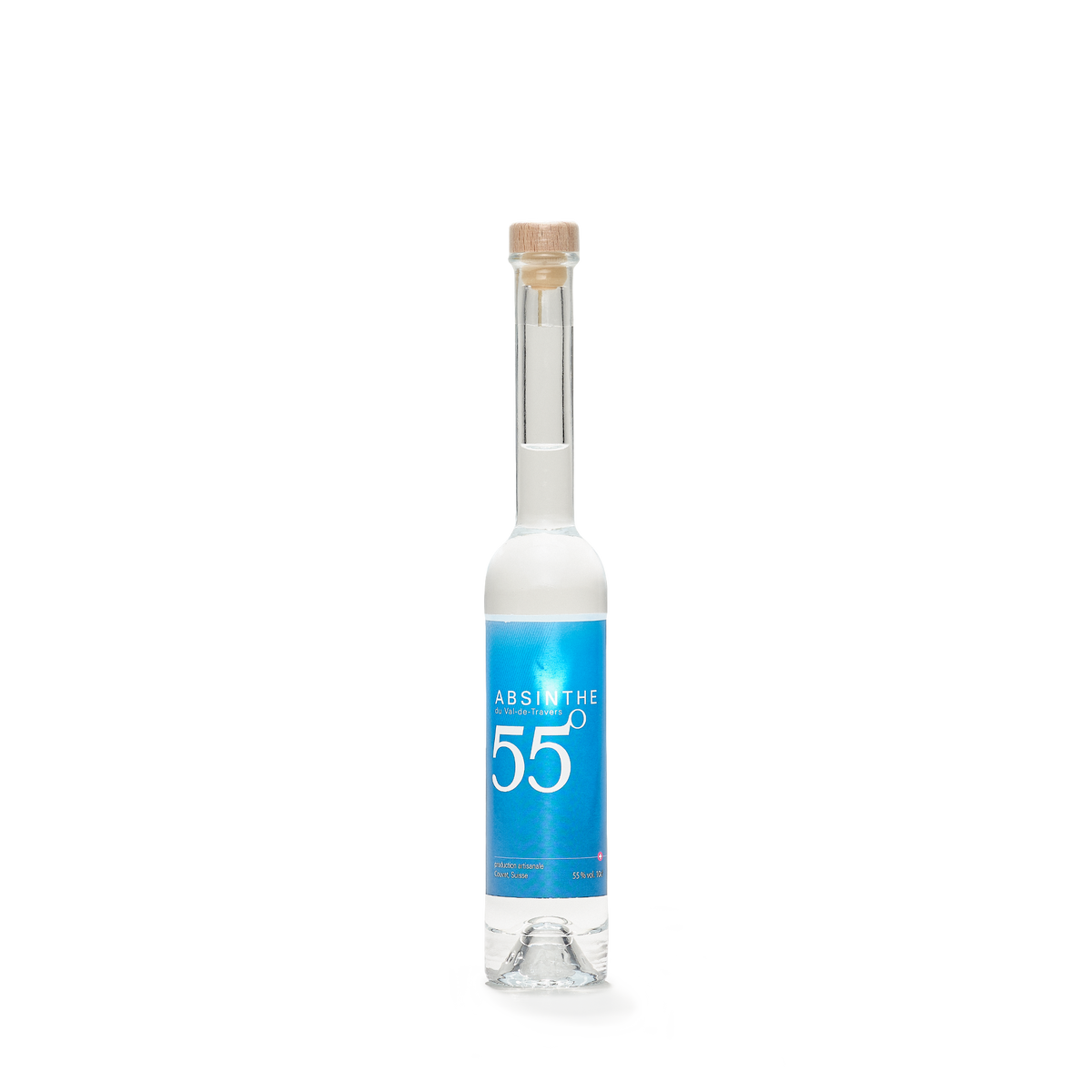 Distillerie DistAB La 55 absinthe blanche 10cl 55% front view