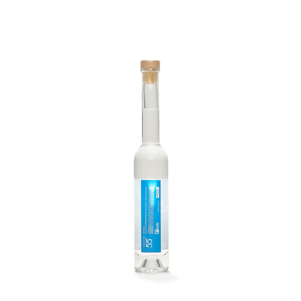 Distillerie DistAB La 55 absinthe blanche 20cl 55% back view