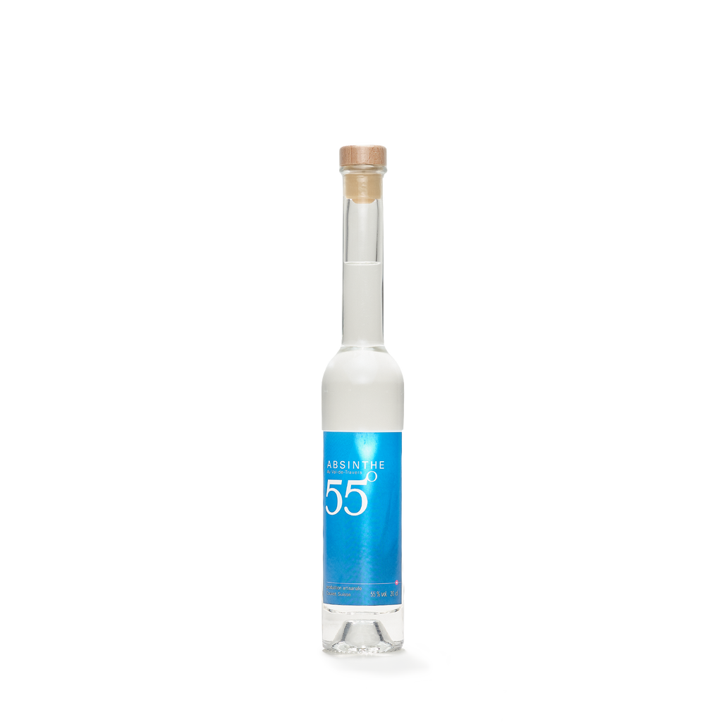 Distillerie DistAB La 55 absinthe blanche 20cl 55% front view