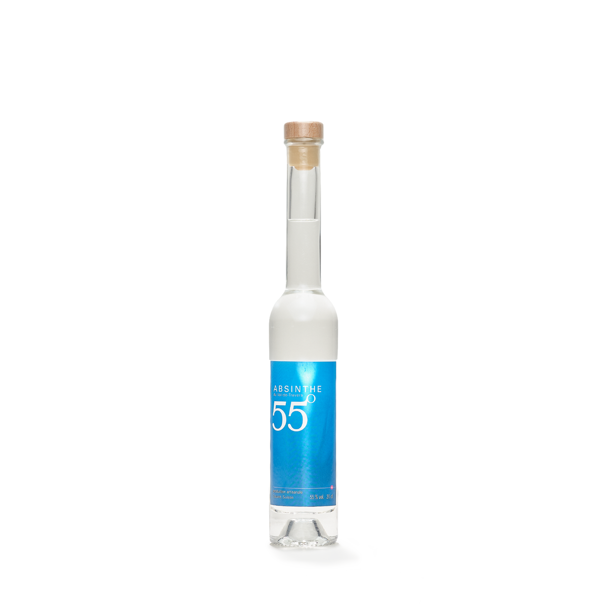 Distillerie DistAB La 55 absinthe blanche 20cl 55% front view
