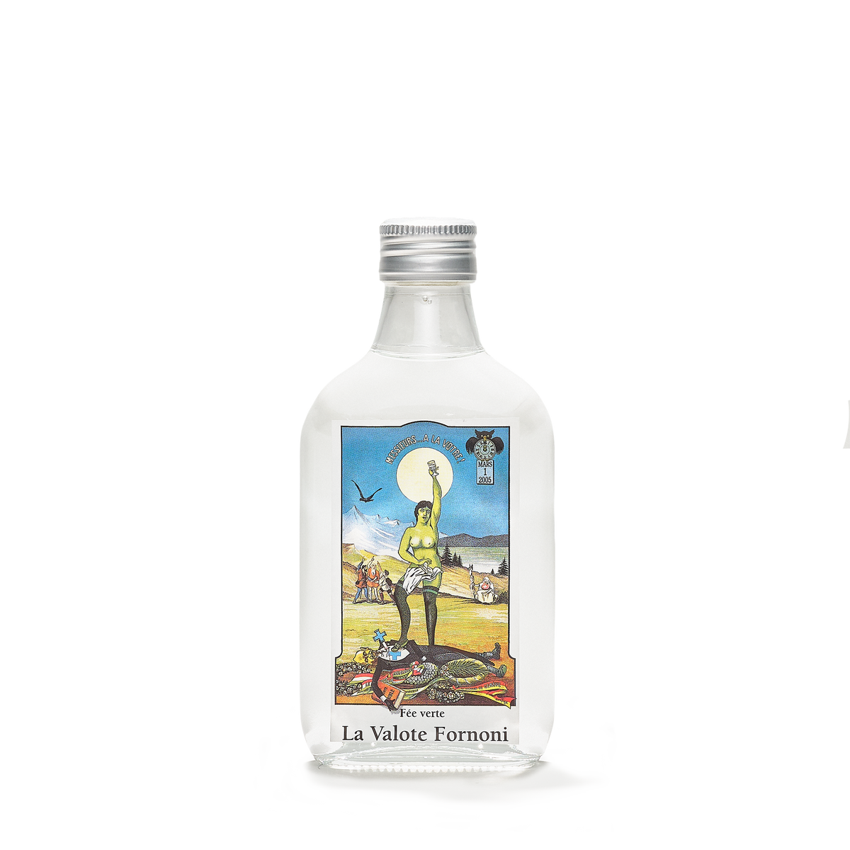 Distillerie La Valote-Fornoni absinthe blanche Fornoni 20cl front view