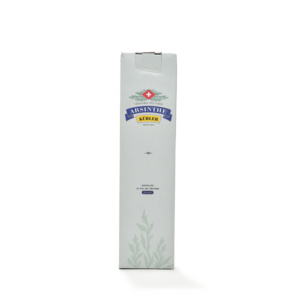 Absinthe Kübler absinthe blanche 50cl 53% packaging
