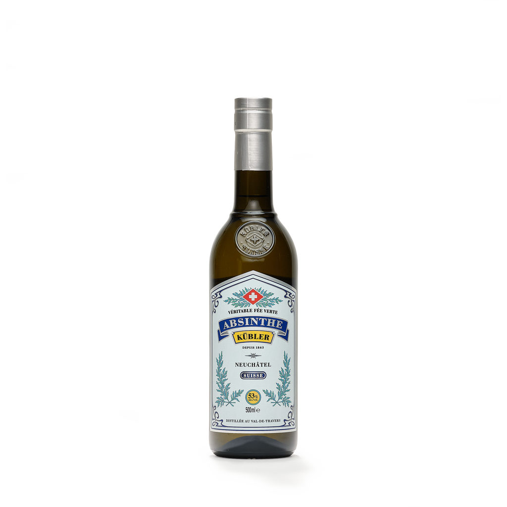 Absinthe Kübler absinthe blanche 50cl 53% front view