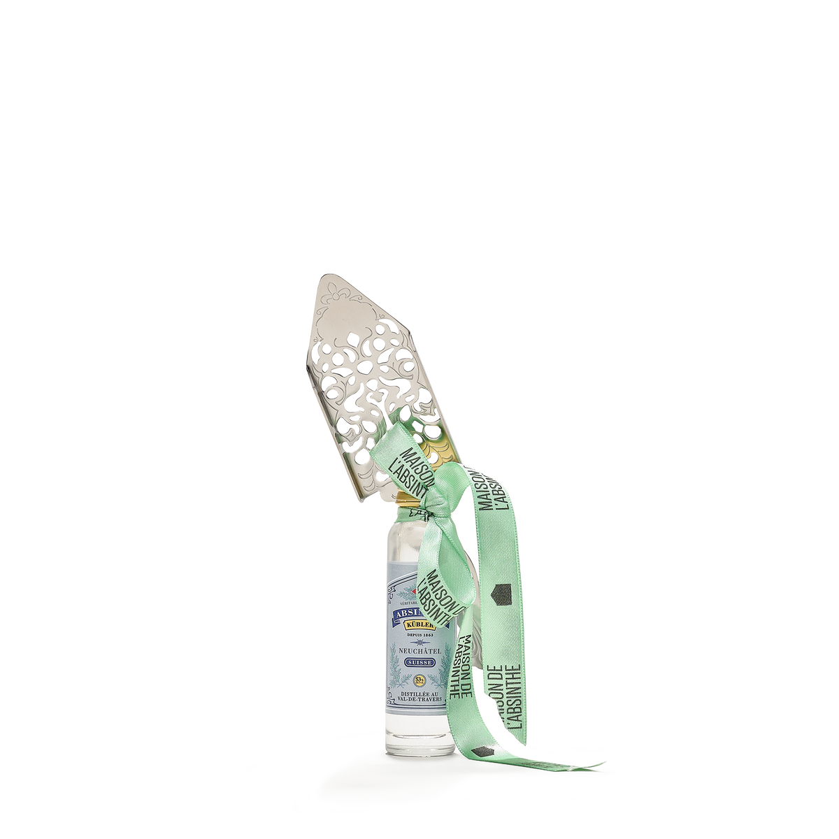 Absinthe Discovery Set – Kübler & Belle Époque Löffel 