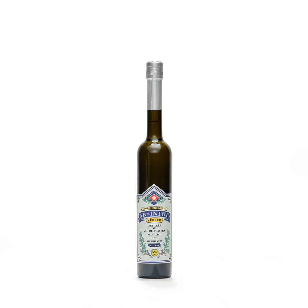 Absinthe Kübler absinthe blanche 10cl 53% front view