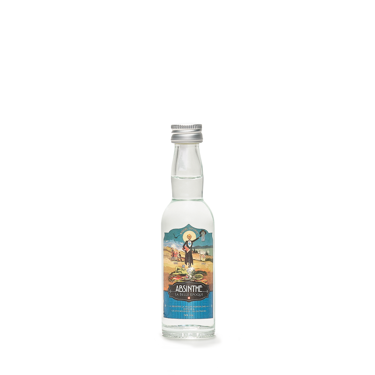 Distillerie La Valote-Martin Absinthe Belle Epoque absinthe blanche 04cl 54% front view