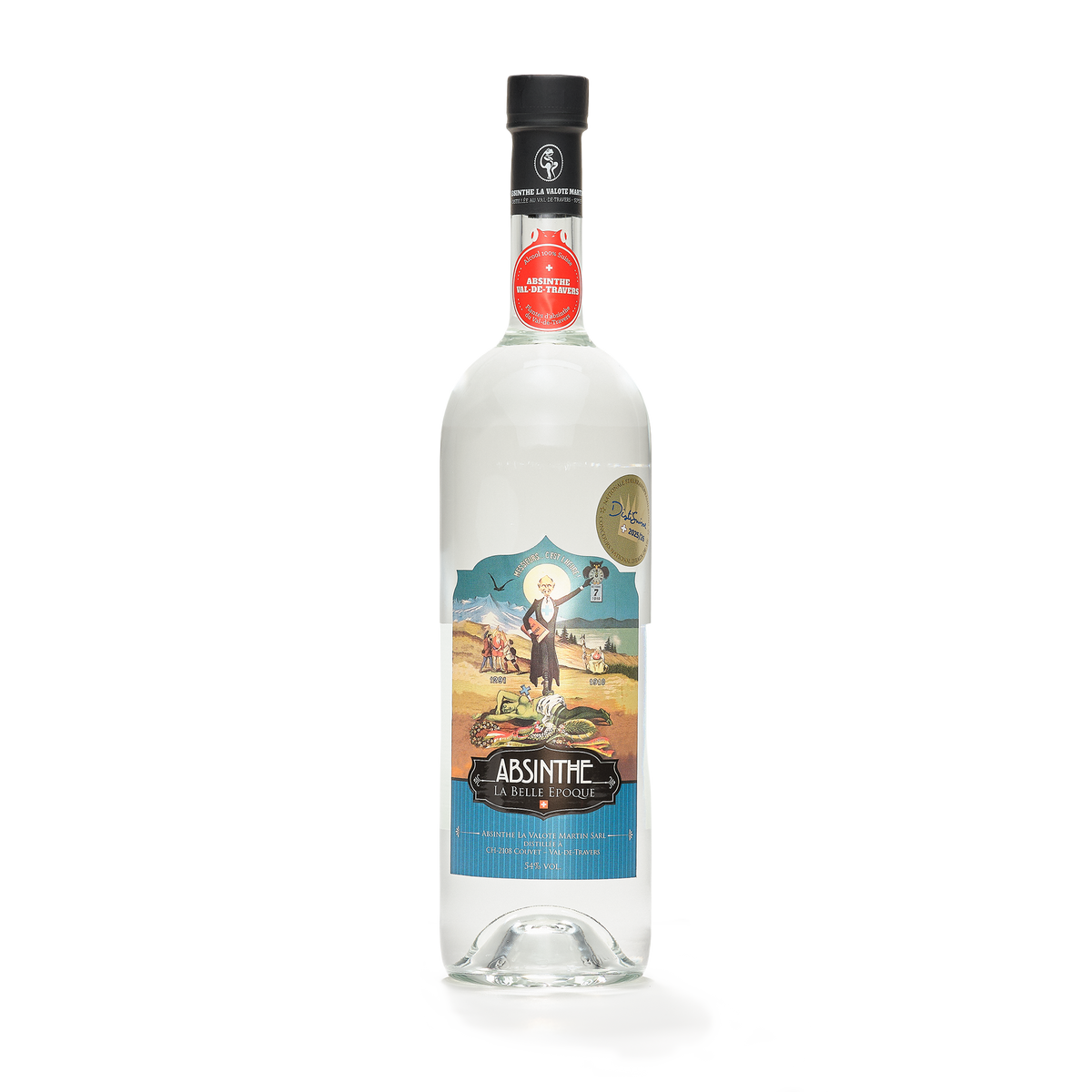 Distillerie La Valote-Martin Absinthe Belle Epoque absinthe blanche 100cl 54% front view