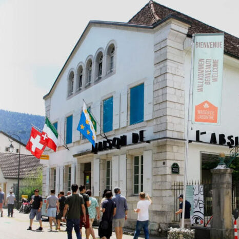 The Maison de l'Absinthe building, a partner stop on the Balade gourmande du Val-de-Travers