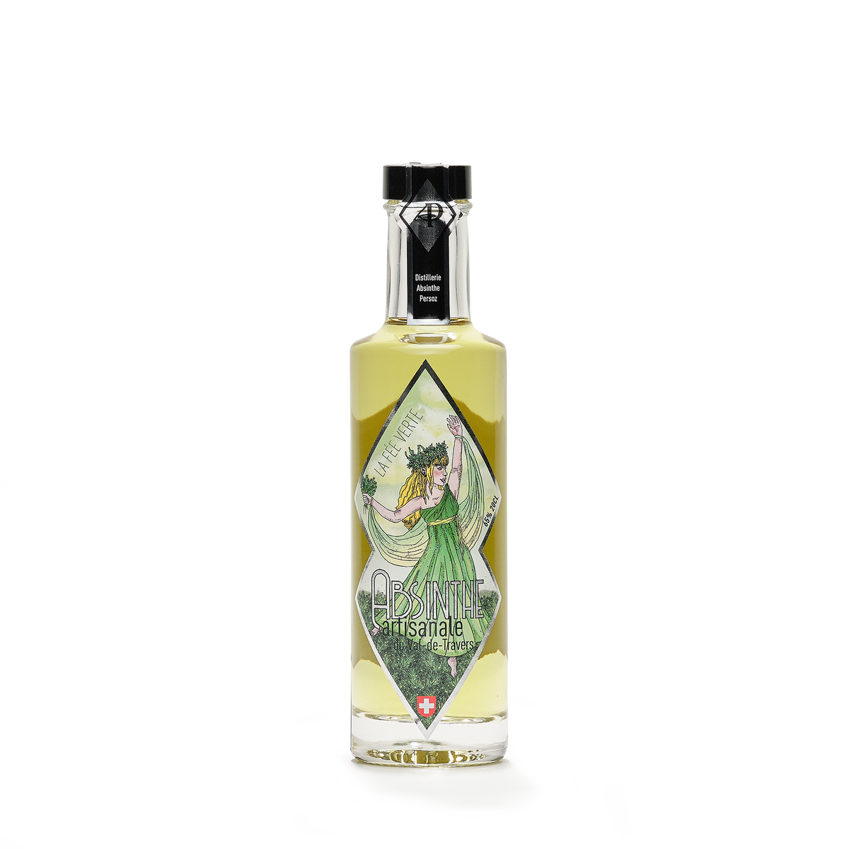 Distillerie Persoz absinthe verte La Fée Verte 20cl front view