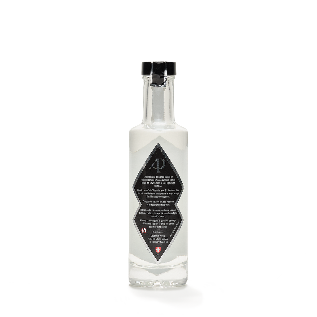Distillerie Persoz La Traditionnelle absinthe blanche 20cl 53% back view