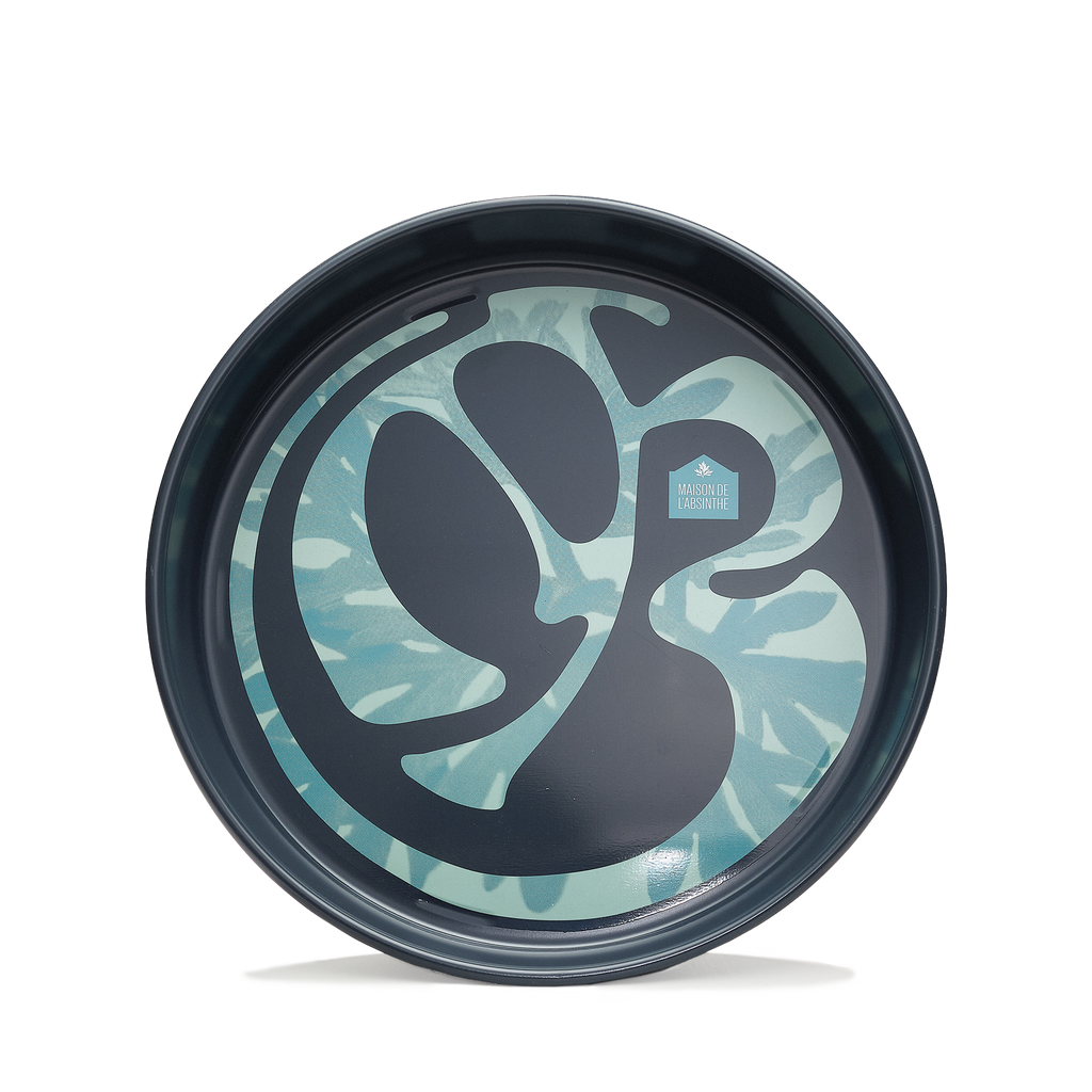 Maison de l'Absinthe tray for restaurants or bars top view