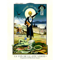 Vintage Fin de la Fée Verte End of the Green Fairy prohibition era poster