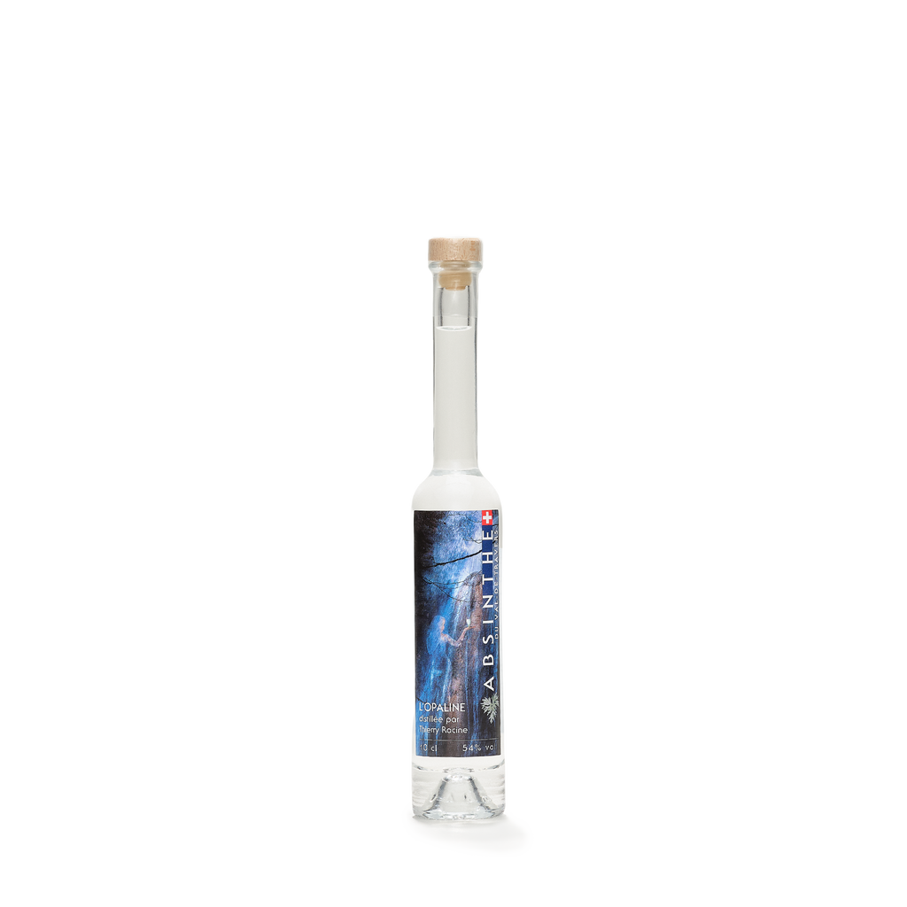 Distillerie Thierry Racine L'Opaline absinthe blanche 10cl 54% front view