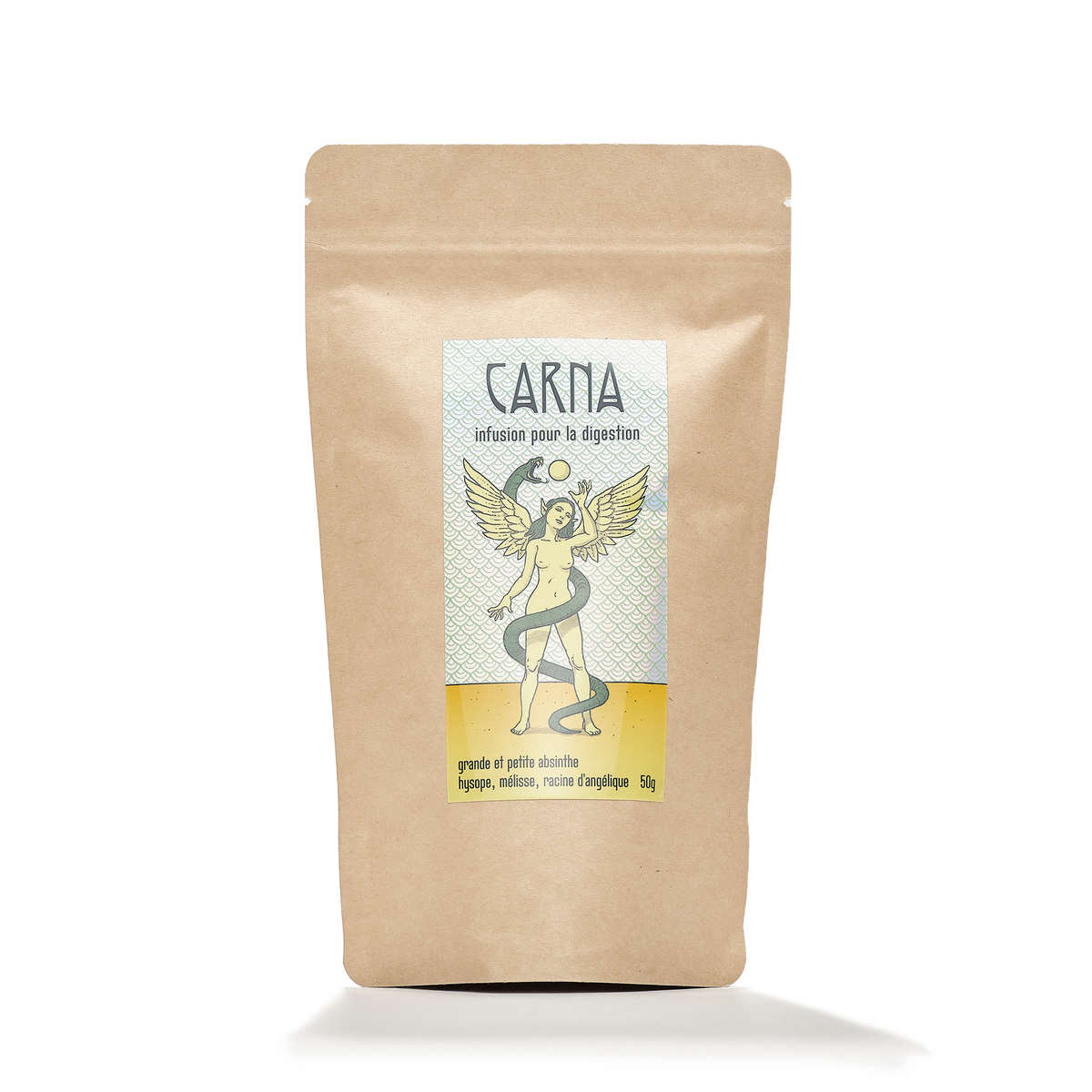 Distillerie Stillerie Carna Herbal infusion for digestion 50g frontal view