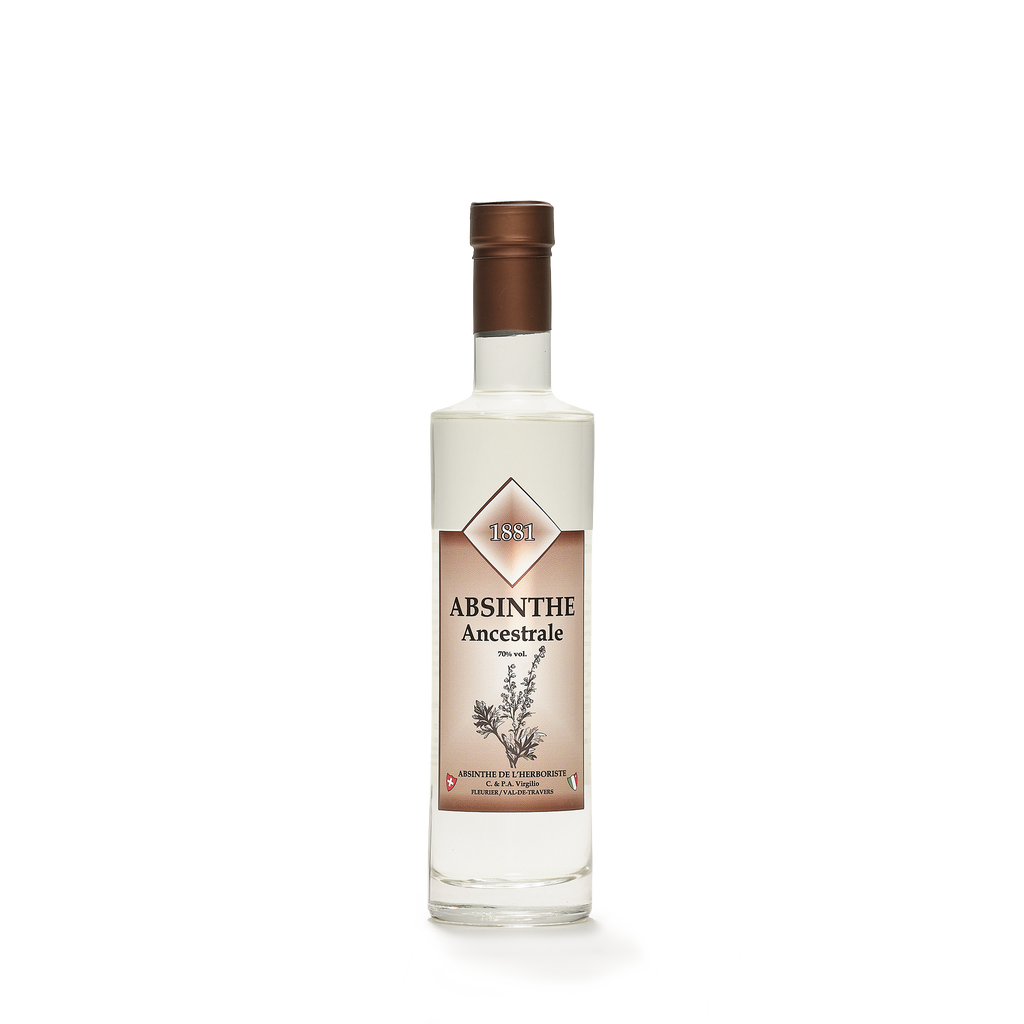 Distillerie L'Herboriste absinthe blanche L'Ancestrale 35cl 70% front view
