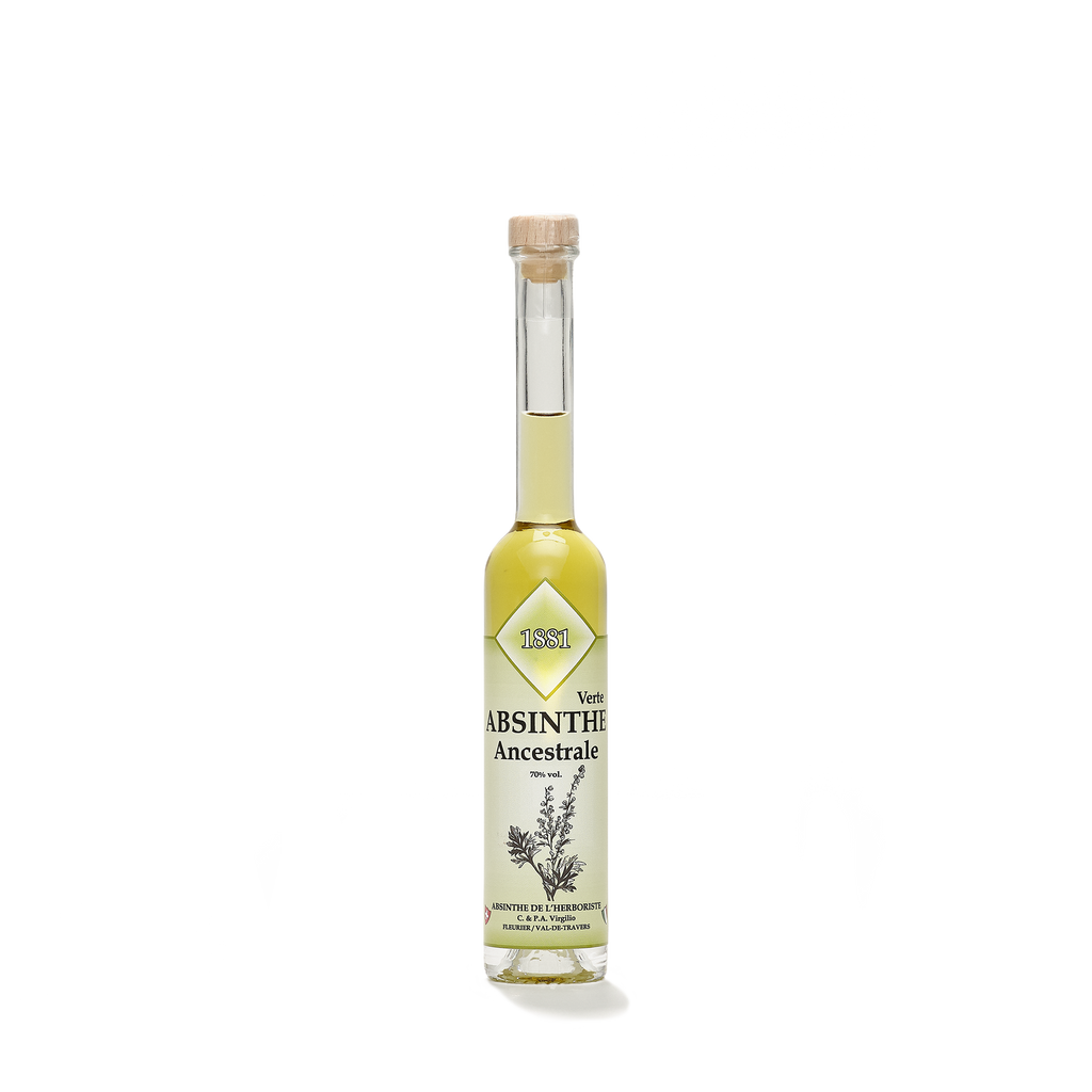 Distillerie L'Herboriste absinthe verte L'Ancestrale 35cl 70% front view