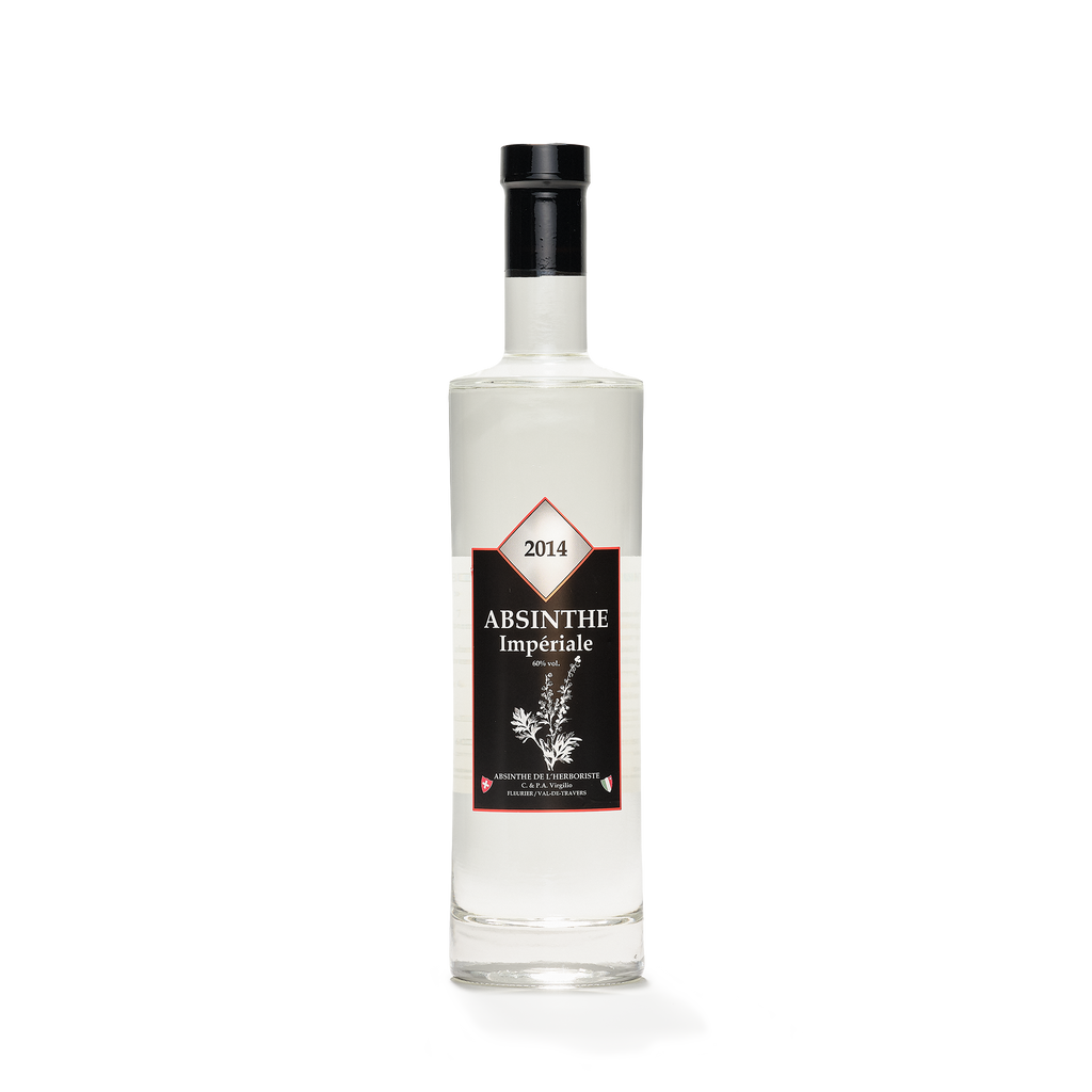 Distillerie L'Herboriste L'Impériale absinthe blanche 70cl 60% front view