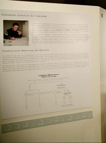 An interactive sensory module in the Dans tous les sens exhibition