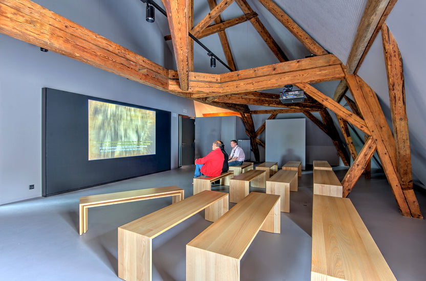 The museum's screening room during the 2022 Nuit des musées